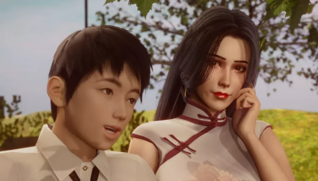 [3D漫畫]與老媽的故事1-9禦姐媽媽欲拒還迎母子亂倫[508MB]
